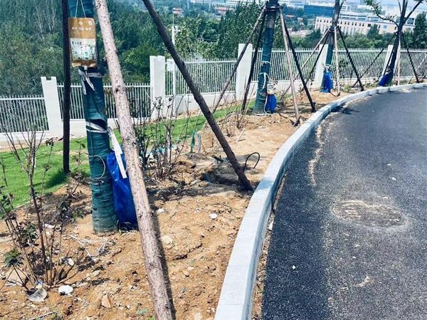 某小区路面沉降加固